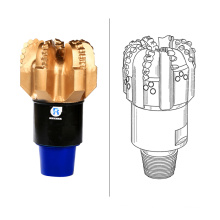 China Manufacturer Offer High end matrix body rock drilling head PDC Bit for medium hard formations